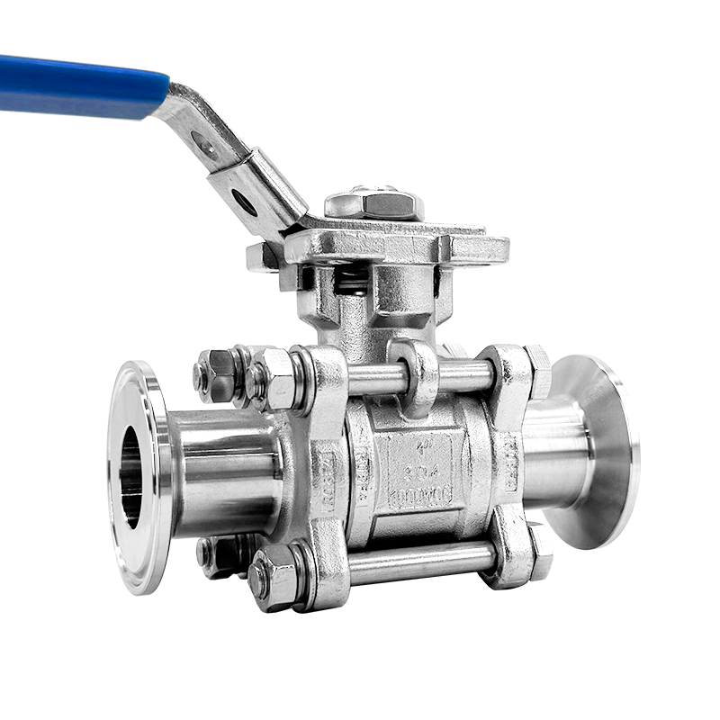 手動三片式快裝球閥