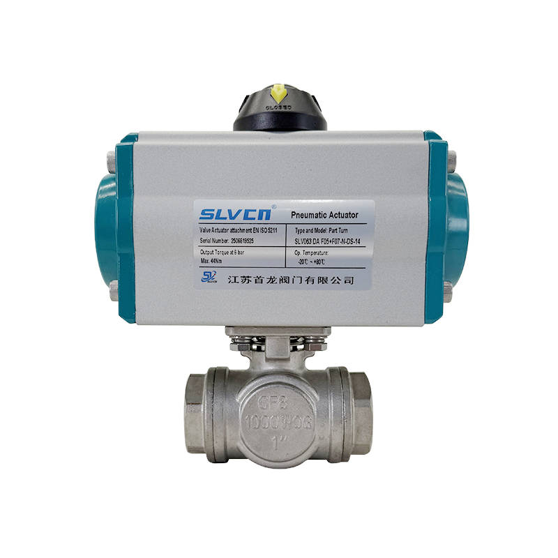 【SLVCN】氣動(dòng)三通螺紋球閥